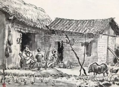 杜鸿年版画作品欣赏，杜鸿年版画高清图片